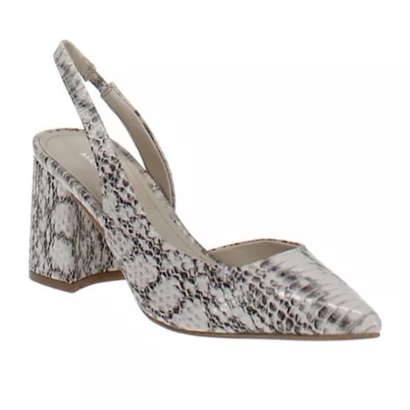 Marc Fisher Cayleen Pump Croc Embossed 